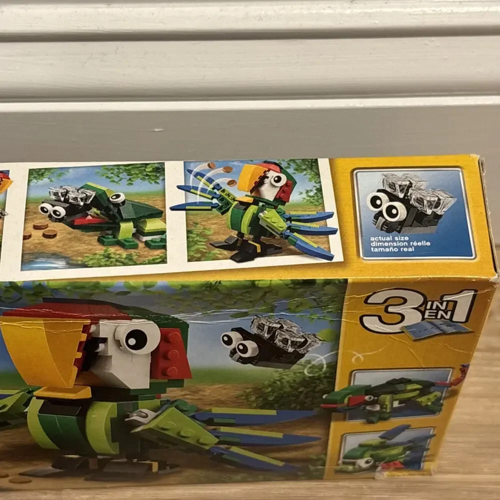 LEGO Creator 3-in-1: Rainforest Animals #31031 / 215 Pieces New In Box